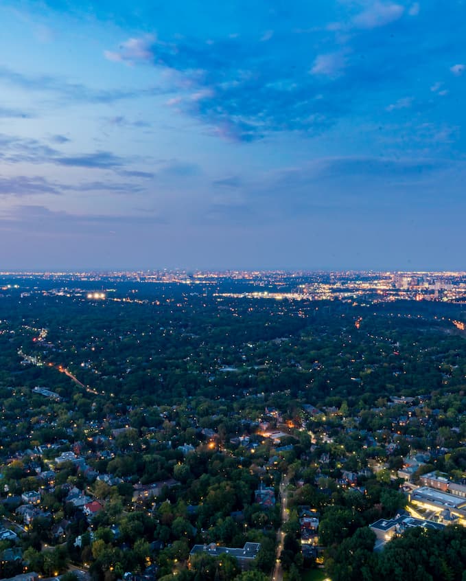 Overview of One Bloor's exterior designs providing unparalleled views of the surrounding cityscape